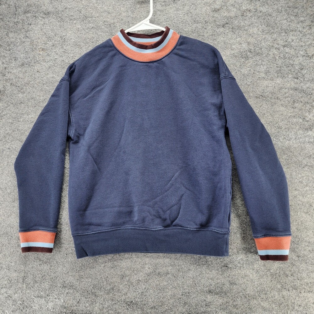 Madewell Sweatshirt Womens XS Long Sleeve Blue